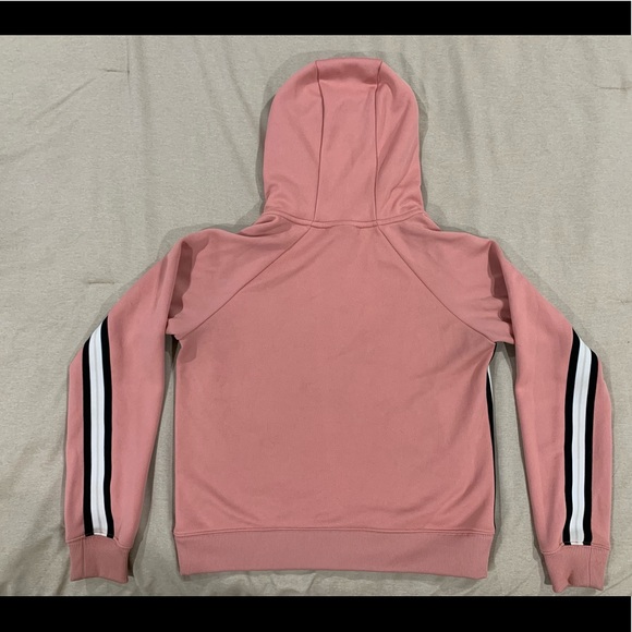Pink Nike Zip Up Sweatshirt, Small - Picture 2 of 5